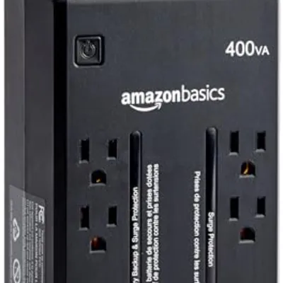 Amazon Basics UPS 400VA Black