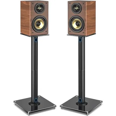 Rfiver 45° Swivel 28 Inch Speaker Stands Pair