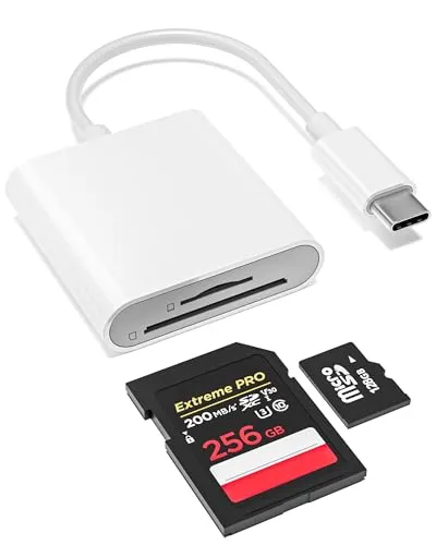 Image YOFEEPOP USB-C Dual SD Card Reader