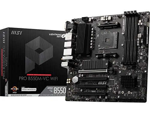 Image MSI PRO B550M-VC WiFi Motherboard AM4