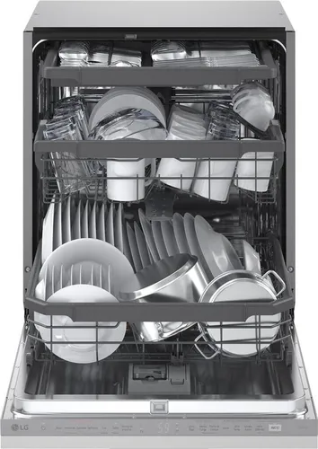 Image LG DB375TXS dishwasher Fully built-in 14 place settings A