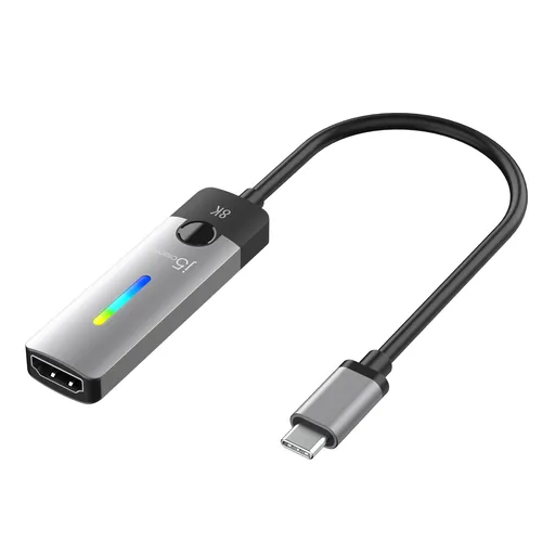 Image j5create JCA157-N USB-C® to HDMI™ 2.1 8K Adapter