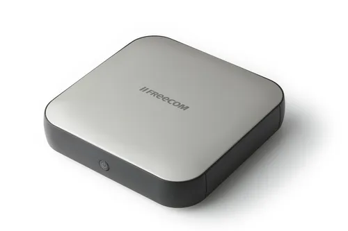 Image Freecom Sq external hard drive 4 TB Variable 3.5" USB Type-B 3.2 Gen 1 (3.1 Gen 1) Black, Silver
