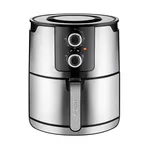 Unold 58655 Double Hot Air Fryer, 5L, 1400W, Black/Stainless Steel
