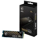 MSI Spatium M450 PCIe 4.0 NVMe M.2 500GB Internal SSD