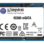 Kingston KC600 SATA3 mSATA 1024GB Internal SSD