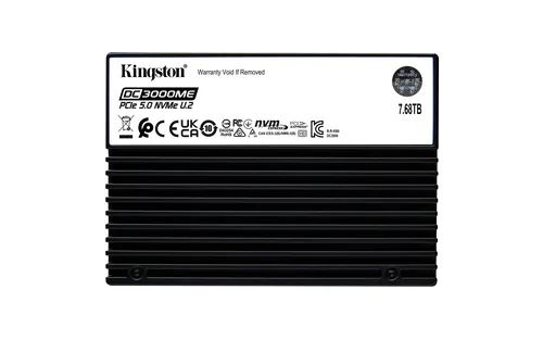 Image Kingston 7.68TB DC3000ME U.2 PCIe 5.0 NVMe Enterprise SSD