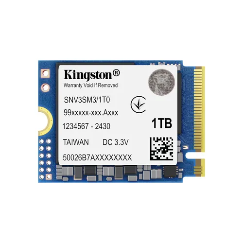Image Kingston Technology 1TB NV3 M.2 2230 NVMe Internal SSD