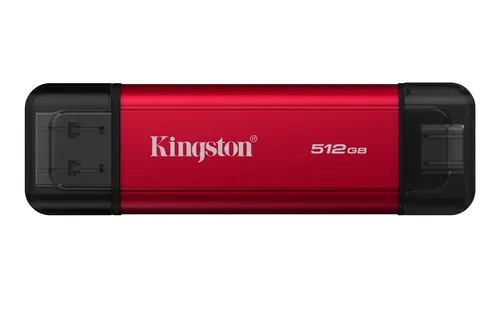 Image 512GB Portable External SSD, Dual USB-A/C, Up to 1050MB/s, USB 3.2 Gen 2