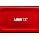Kingston XS1000 1TB Red Portable External SSD USB 3.2 Gen 2