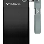 Verbatim Pocket External SSD 1TB | USB 3.2 Gen 2 | Black/Grey