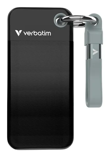 Image Verbatim Pocket External SSD 1TB | USB 3.2 Gen 2 | Black/Grey
