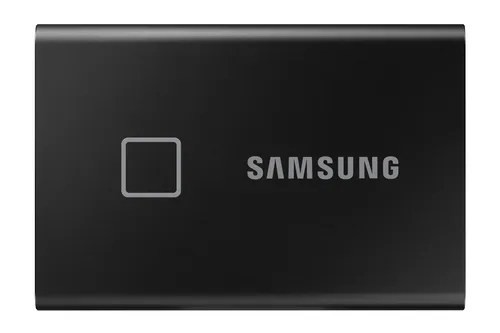 Image Samsung Portable SSD T7 Touch 2TB Black - External SSD with Fingerprint Security