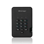iStorage diskAshur² 2TB Black Portable Encrypted SSD