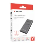 Verbatim TurboMetal 2TB USB4 Portable SSD