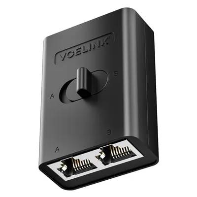 VCELINK 2-Port RJ45 Network Switch 1000Mbps