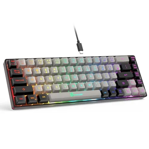 Image GEODMAER 65% Wired Gaming Keyboard