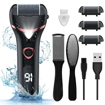 Geopu Electric Callus Remover 3 Rollers