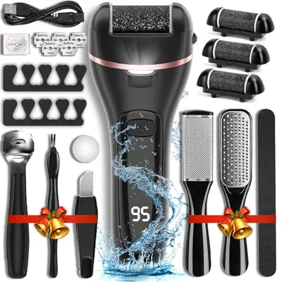 Wea&Hea Electric Callus Remover 3-Roller 2-Speed