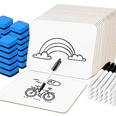 PANDRI Dry Erase LapBoards 26 Pack 12.5x9 Inch