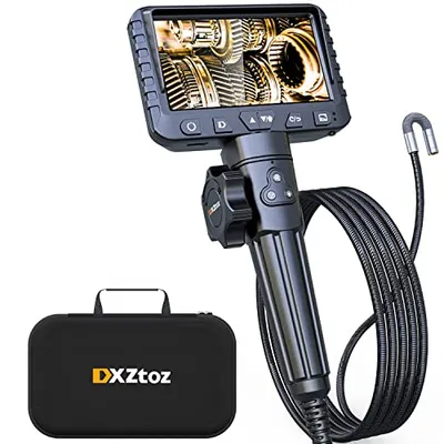 DXZtoz Two-Way Articulating Borescope 1080P 5.5FT