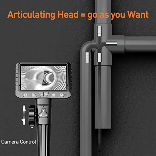 Thumbnail 3 of DXZtoz Two-Way Articulating Borescope 1080P 5.5FT