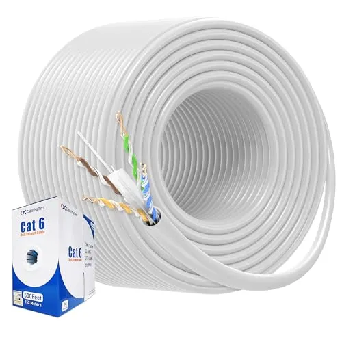 Cable Matters Cat6 UTP Ethernet Cable 500ft White