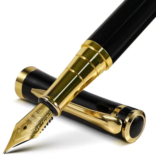 Image FINTANIX Fountain Pen Black Fine Nib