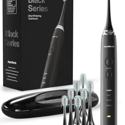 Aquasonic Black Series Electric Toothbrush