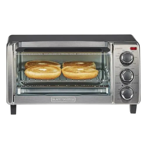 Compare BLACK+DECKER TO1313SBD Toaster Oven Silver with Hamilton Beach 2-in-1 Toaster Oven