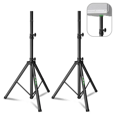 NiuNyuNeu 35mm Speaker Tripod Stand Pair