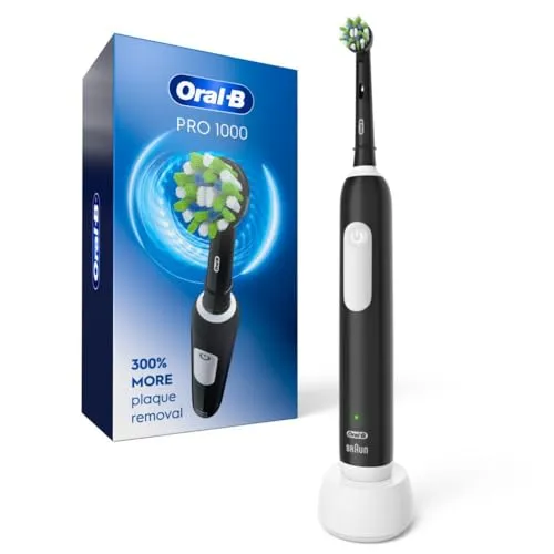 Compare Aquasonic Black Series Electric Toothbrush with Oral-B Pro 1000 Electric Toothbrush Black