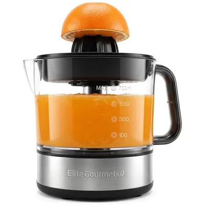Elite Gourmet ETS623 Citrus Juicer Black