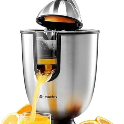 Eurolux Stainless Steel Electric Citrus Juicer