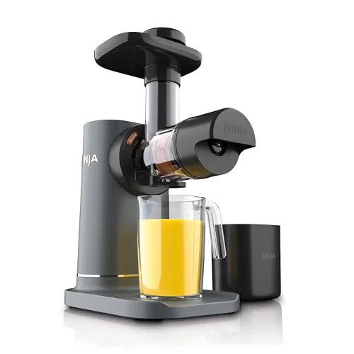 Image Ninja NeverClog JC151 Charcoal Cold Press Juicer