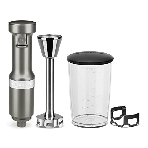 Image KitchenAid KHBV53 Corded Hand Blender Contour Silver