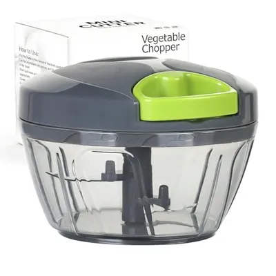 Ourokhome Manual Food Chopper 500ml Grey