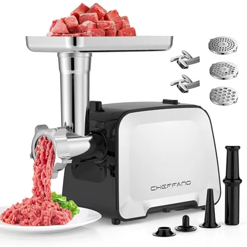 CHEFFANO Life 2000W Electric Meat Grinder