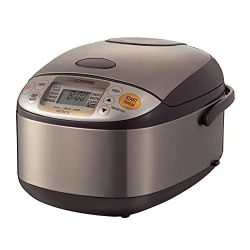 Compare Dash Aqua Mini Rice Cooker with Zojirushi NS-TSC10 5.5-Cup Micom Rice Cooker