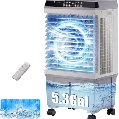 Mountman 1800 CFM Evaporative Air Cooler 5.3 Gal