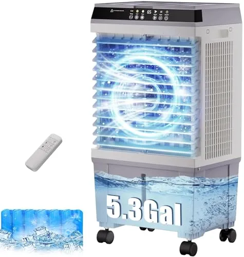 Mountman 1800 CFM Evaporative Air Cooler 5.3 Gal
