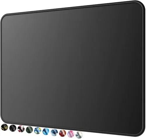 MROCO 8.5x11 Inch Black Mouse Pad