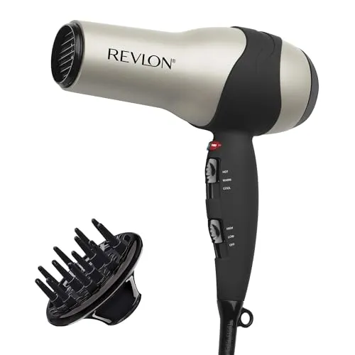 Image Revlon Turbo Hair Dryer Silver
