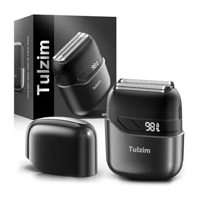 Tulzim Cordless Electric Foil Shaver Cool Black