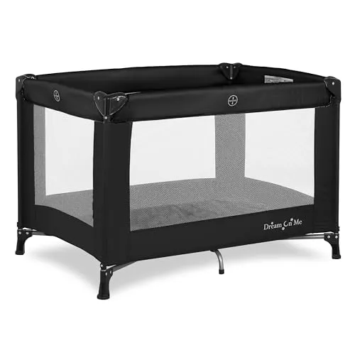 Image Dream On Me Nest Portable Playard Black