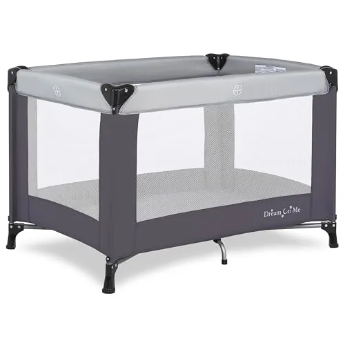 Image Dream On Me Nest Portable Playard Grey