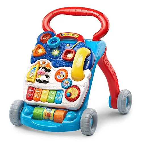 Compare Fisher-Price Learn with Me Zebra Walker with VTech Sit to Stand Learning Walker Blue