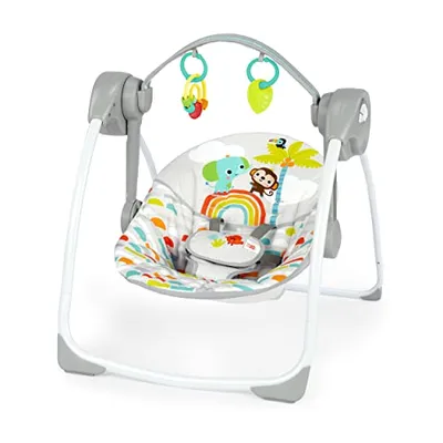 Bright Starts Playful Paradise Portable Baby Swing