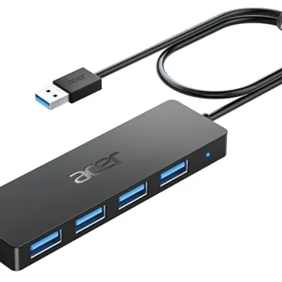 Acer 4-Port USB 3.0 Hub with 2ft Cable