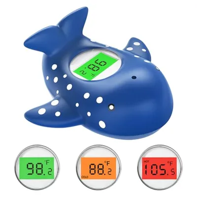 Miedecdel Digital Baby Bath Thermometer Navy Blue